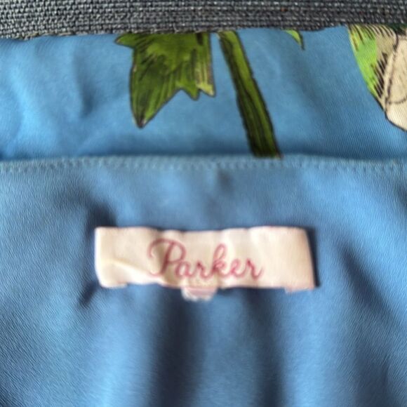 Parker Women’s Bondi Flutter Sleeve Smocked Waist Floral Print Dress. Size S. - Picture 11 of 13